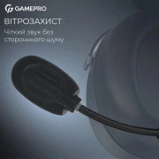 Навушники з мікрофоном GamePro Asgard Freya Pro Black (HSW201B) (UA)
