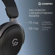 Навушники з мікрофоном GamePro Asgard Freya Pro Black (HSW201B) (UA)