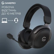 Навушники з мікрофоном GamePro Asgard Freya Pro Black (HSW201B) (UA)
