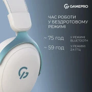 Навушники з мікрофоном GamePro Asgard Freya Pro White (HSW201WB) (UA)