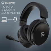 Навушники з мікрофоном GamePro Asgard Skadi Black (HSW191B) (UA)