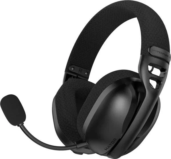 Наушники с микрофоном HATOR Hyperpunk 3X Hi-Res Wireless Black (ESH14) (UA)