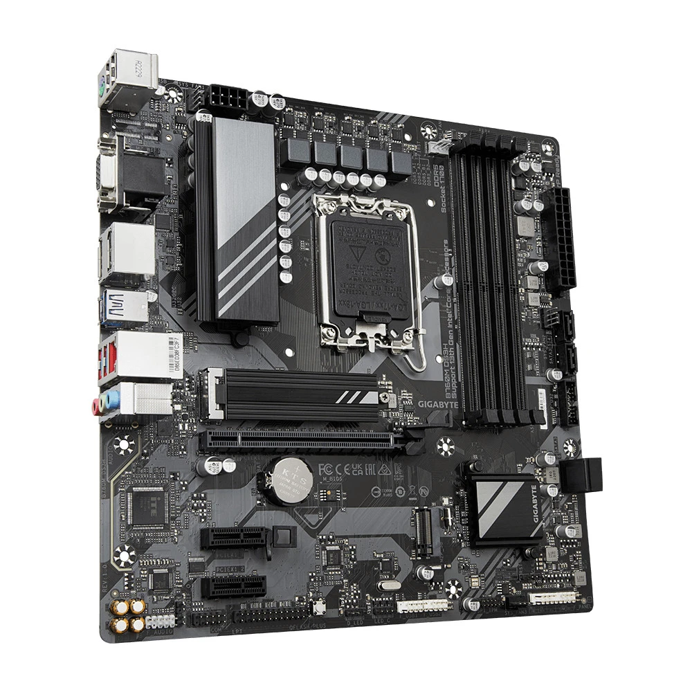 GIGABYTE B760M DS3H WIFI6E GEN5 (UA) Бренд: GIGABYTE; Тип роз'єму CPU: Socket