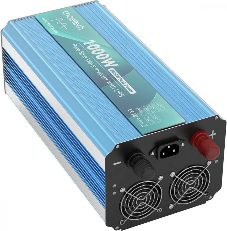 Преобразователь DC-AC Choetech INV-C1000WUPS-EU (UA)