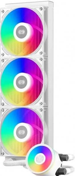 Водяное охлаждение PCCooler DA360 Pro ARGB Digital White (DA360PRO-WHAWXL-GL) (UA)