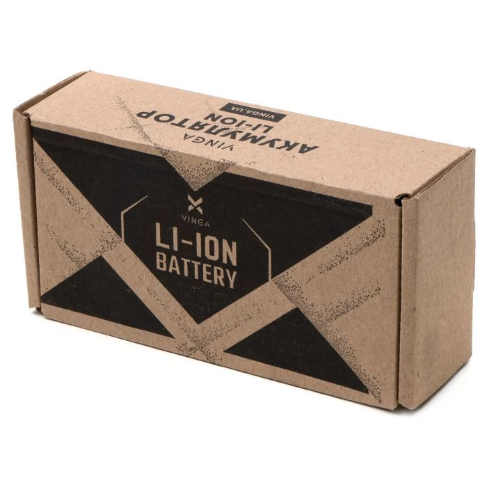 Акумулятор для дрона Vinga Li-ion 6S2P 11000mAh (JHY Li-Ion 21700 5500mAh) (V6S2P-11000MAH) (UA) ; Ємність: 11000 мАг; Роз'єм: XT60Н;