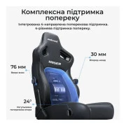 Anda Seat Kaiser 4 V2 Fabric Size XL Ash Grey (AD12YDDC-XLL-20-G-CF-03) (UA)