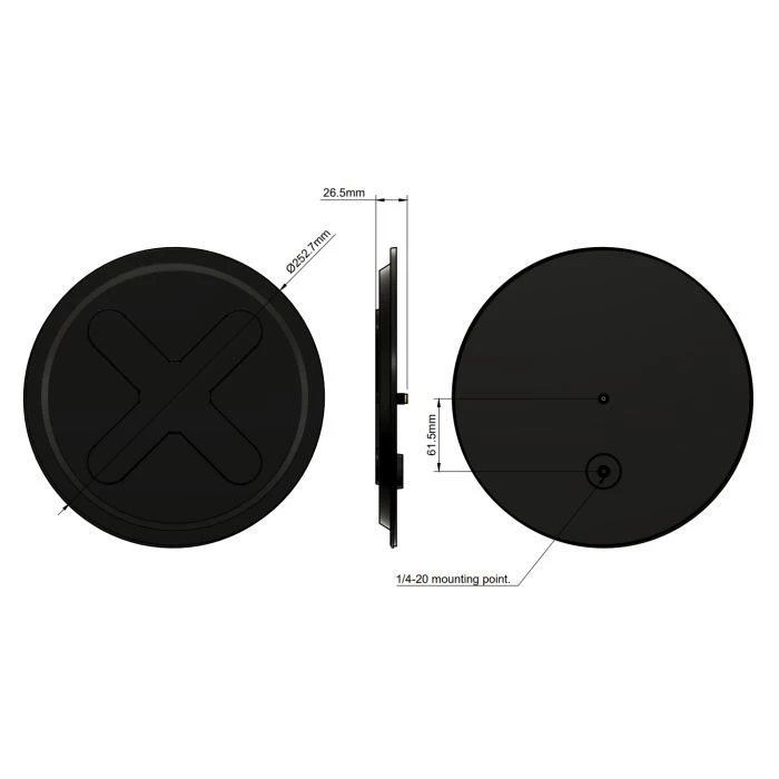 Антена для дрона TrueRC X-21 5.8GHz SMA RHCP (0608597256062-2) (UA) ; Посилення: 16 дБі; Роз'єм: SMA;