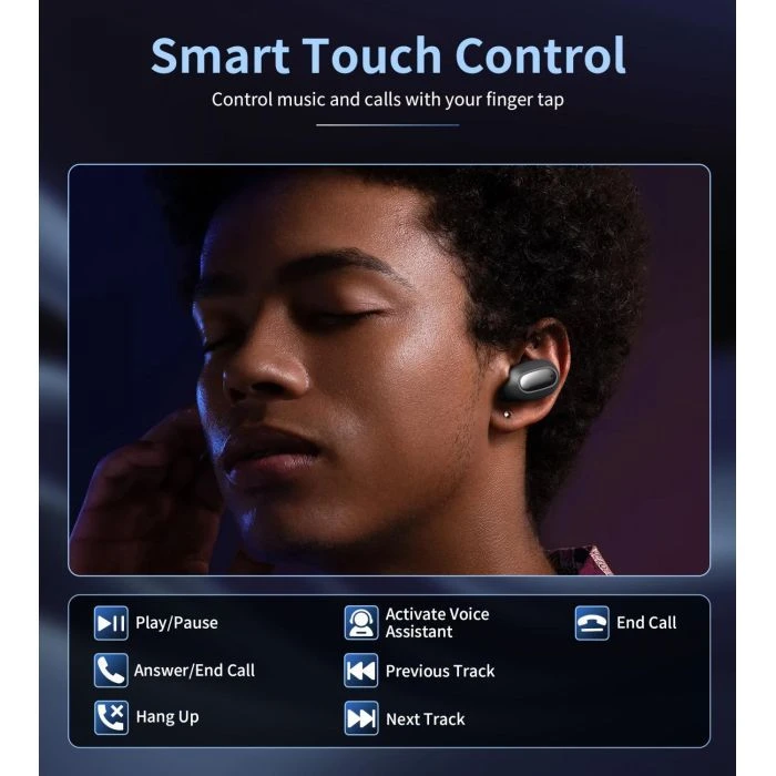 Choetech TWS Small Cube Black (BH-T23-BK) (UA)