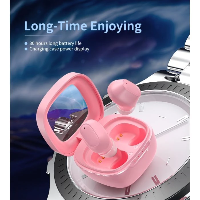 Choetech TWS Small Cube Pink (BH-T23-PK) (UA) ; Назначение: для телефона;
