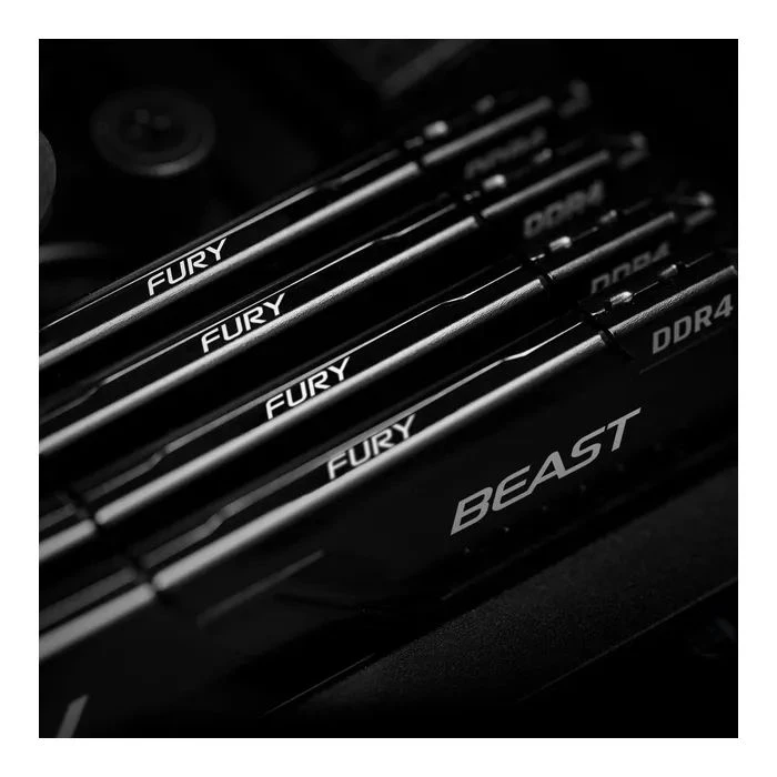 DDR4 8GB 3200 MHz Beast Black Kingston Fury (ex.HyperX) (KF432C16BB/8WP) (UA) ; Объем памяти: 8 ГБ; Количество