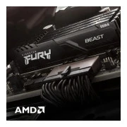 DDR4 8GB 3200 MHz Beast Black Kingston Fury (ex.HyperX) (KF432C16BB/8WP) (UA)