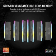 DDR5 96GB (2x48GB) 6000 MHz Vengeance RGB Grey Corsair (CMH96GX5M2E6000Z36) (UA)