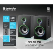 Defender Solar 20 Bluetooth Black (65721) (UA)