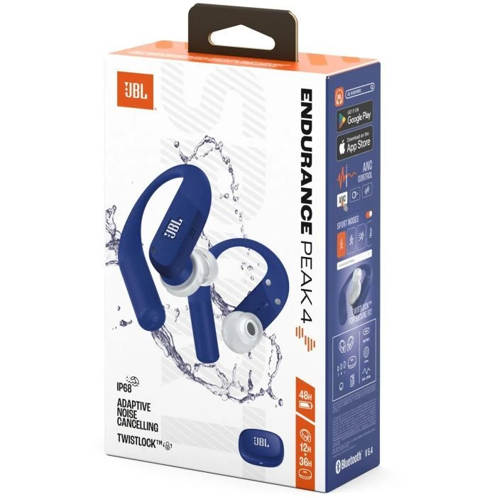 JBL Endurance Peak 4 Blue (JBLENDUPEAK4BLU) (UA) ; Підключення: бездротове;