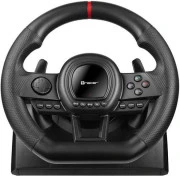 Комплект (кермо, педалі) Tracer Steering Wheel SimRacer Manual Gearbox 6 in 1 (TRAJOY47345)