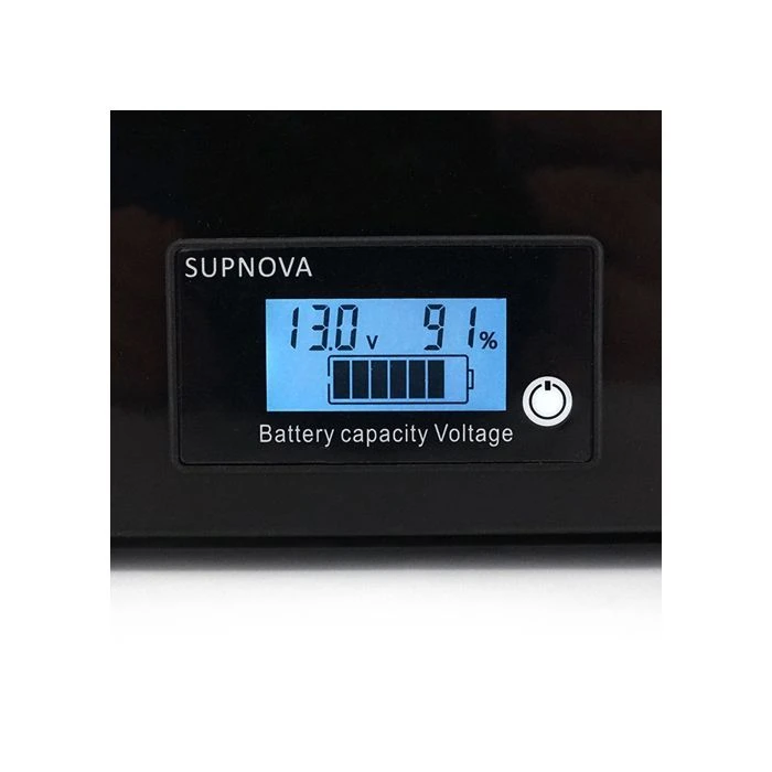 LiFePo4 Liitokala 12.8V 100Ah LCD (LiFePO4-12,8V100+LCD) (UA) ; Ємність: 100 Ач; Максимальний