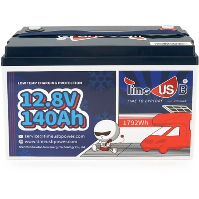 LiFePo4 Timeusb 12.8V-140Ah (Timeusb-12.8V140Ah) (UA) ; Ємність: 140 Ач; Максимальний