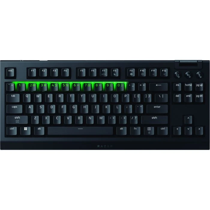 Razer BlackWidow V4 Low-Profile TKL Wireless/Bluetooth/USB Orange switch UA Black (RZ03-05450700-R3M1) (UA)