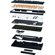 Razer BlackWidow V4 Low-Profile TKL Wireless/Bluetooth/USB Orange switch UA Black (RZ03-05450700-R3M1) (UA)