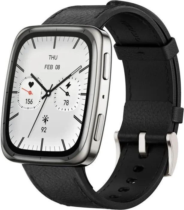 Смарт-годинники Amazfit Active 2 Square Black Leather (W2440GL3N)