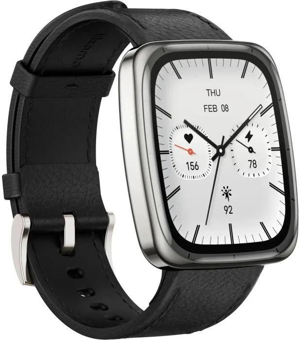 Смарт-годинники Amazfit Active 2 Square Black Leather (W2440GL3N)