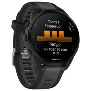 Смарт-годинники Garmin Forerunner 165 Music, Чорний/Сірий слейт, GPS (010-02863-30) (UA)