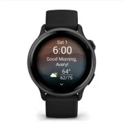 Смарт-годинники Garmin vivoactive 6, Black/Slate, GPS смарт-годинник (010-02985-00) (UA)