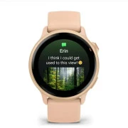 Смарт-годинники Garmin vivoactive 6, Pink Dawn/P. Dawn Metallic, GPS смарт-годинник (010-02985-03) (UA)
