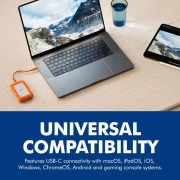 USB Type-C 4TB Rugged LaCie (STND4000400) (UA)