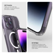 Чехол для мобильного телефона Armorstandart Clear-C MagCase Apple iPhone 17 Pro Transparent (ARM87401) (UA)