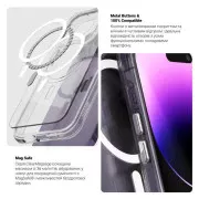 Чехол для мобильного телефона Armorstandart Clear-C MagCase Apple iPhone 17 Pro Transparent (ARM87401) (UA)