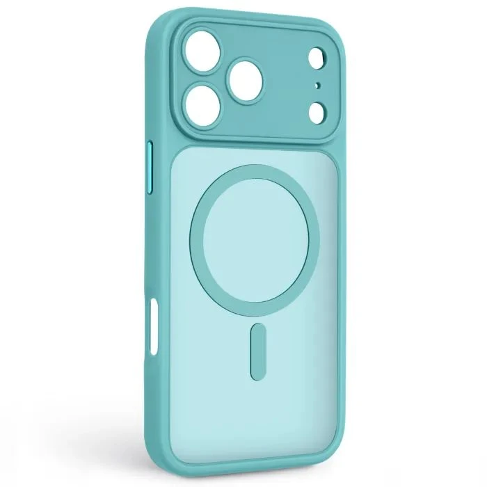 Чехол для мобильного телефона Armorstandart Lush MagCase Apple iPhone 17 Pro Max Turquoise (ARM87505) (UA) Основные; Цвет: бирюзовый;