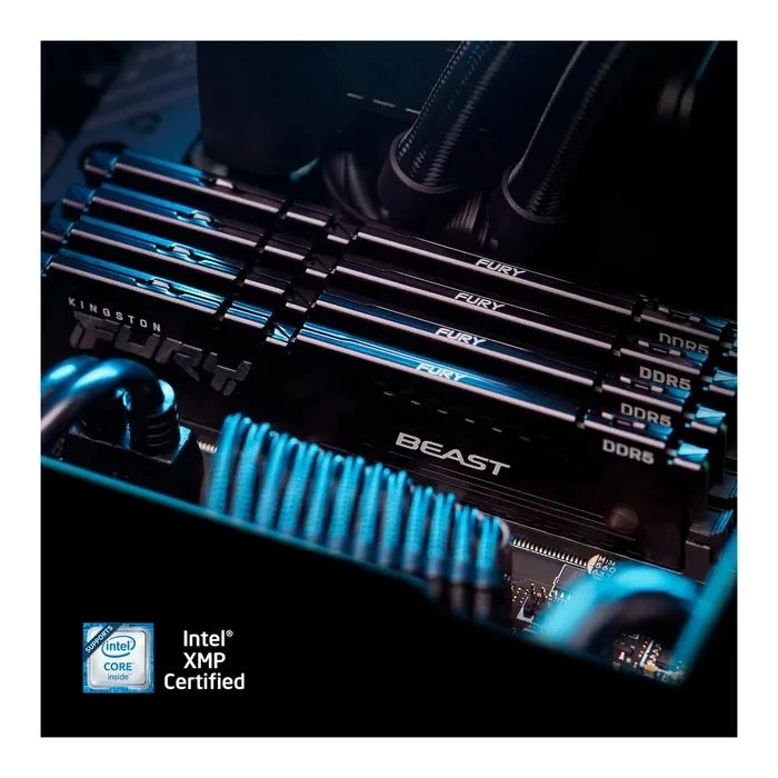 DDR5 128GB (2x64GB) 5600 MHz Beast Kingston Fury (ex.HyperX) (KF556C36BBEK2-128) (UA)