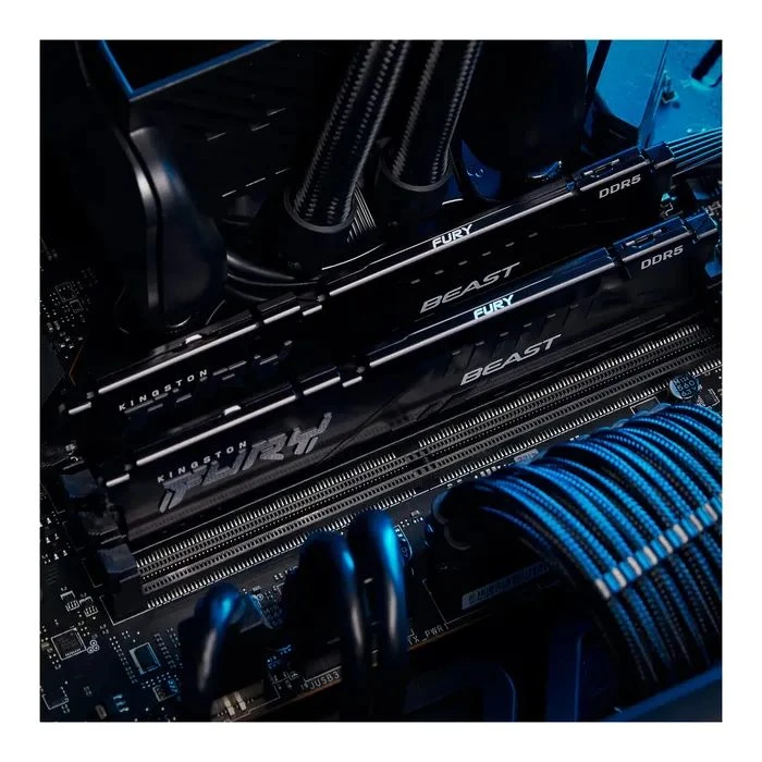 DDR5 128GB (2x64GB) 5600 MHz Beast Kingston Fury (ex.HyperX) (KF556C36BBEK2-128) (UA)