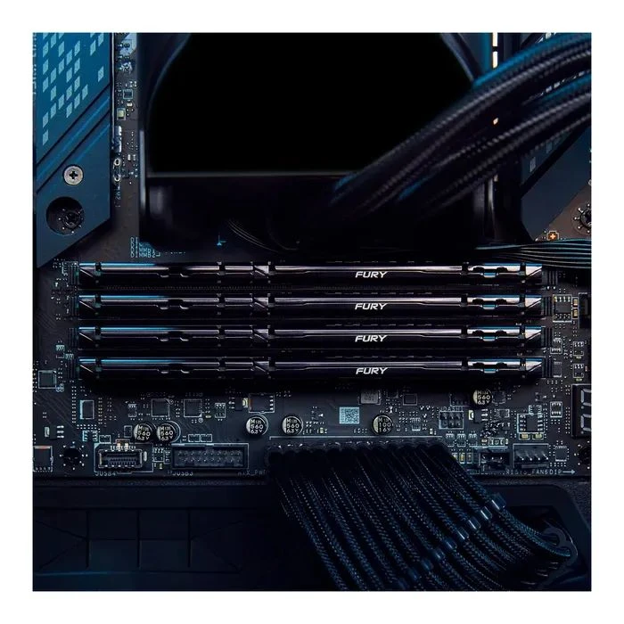 DDR5 128GB (2x64GB) 5600 MHz Beast Kingston Fury (ex.HyperX) (KF556C36BBEK2-128) (UA) Об'єм пам'яті: 64 ГБ; Кількість