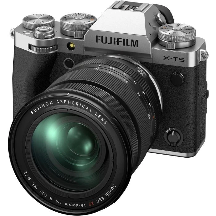 Fujifilm X-T5 + XF 16-80 F4 Kit Silver (16939497) (UA) ; Линейка: FUJIFILM X; Стабилизация: