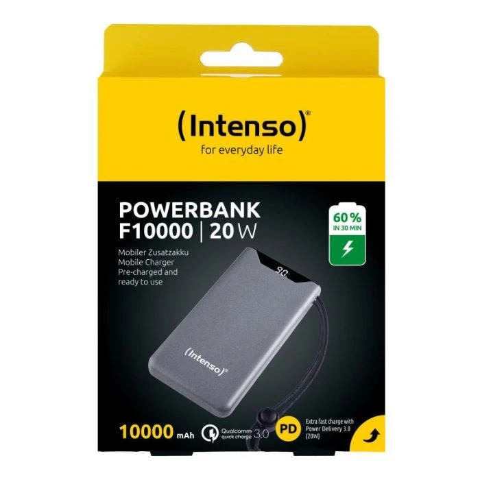 Intenso F10000 10000mAh QC3.0 grey (7332034) (UA)
