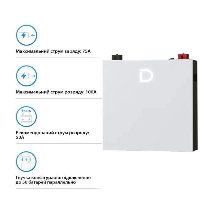 LiFePo4 Dyness DL5.0C Pro 51.2V - 100Ah (DL5.0C Pro) (UA)