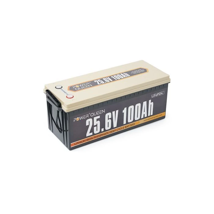 LiFePo4 Power Queen 25.6V 100Ah (PowerQueen-25.6V100Ah) (UA) ; Ємність: 100 Аг; Максимальний
