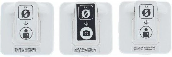 мікрофонна радіосистема камери, для смартфона Rode Wireless Me Dual White WIMEDUALW