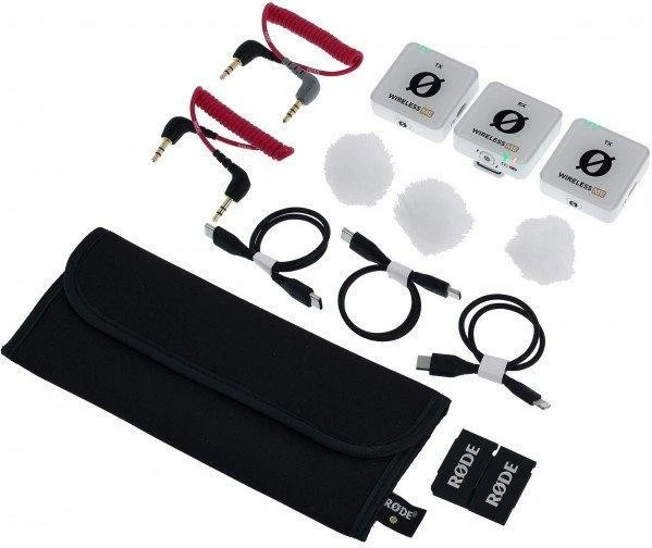 микрофонная радиосистема камеры, для смартфона Rode WIreless Me Dual White WIMEDUALW Бренд: Rode; Способ подключения: