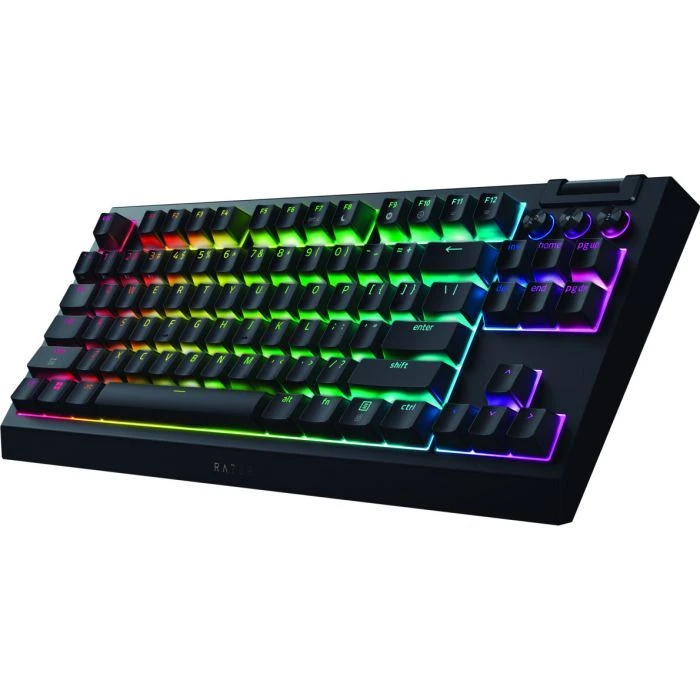 Razer BlackWidow V4 Low-Profile TKL Wireless/Bluetooth/USB Orange switch UA Black (RZ03-05450700-R3M1) (UA)