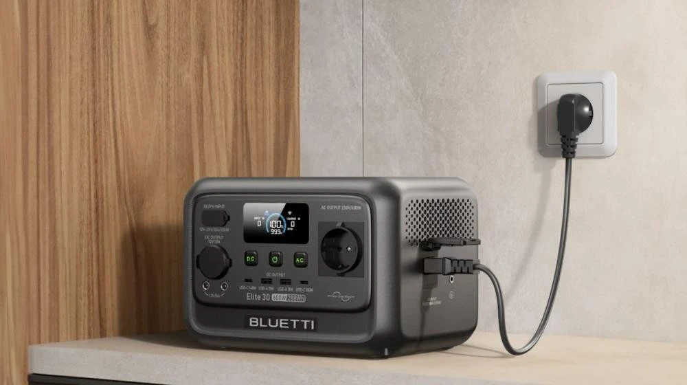 Зарядна станція BLUETTI Elite 30 V2 600W 288Wh (P-EL30V2-EU-GY-BL-010) Бренд: BLUETTI; Розетка AC 230В: 1; USB