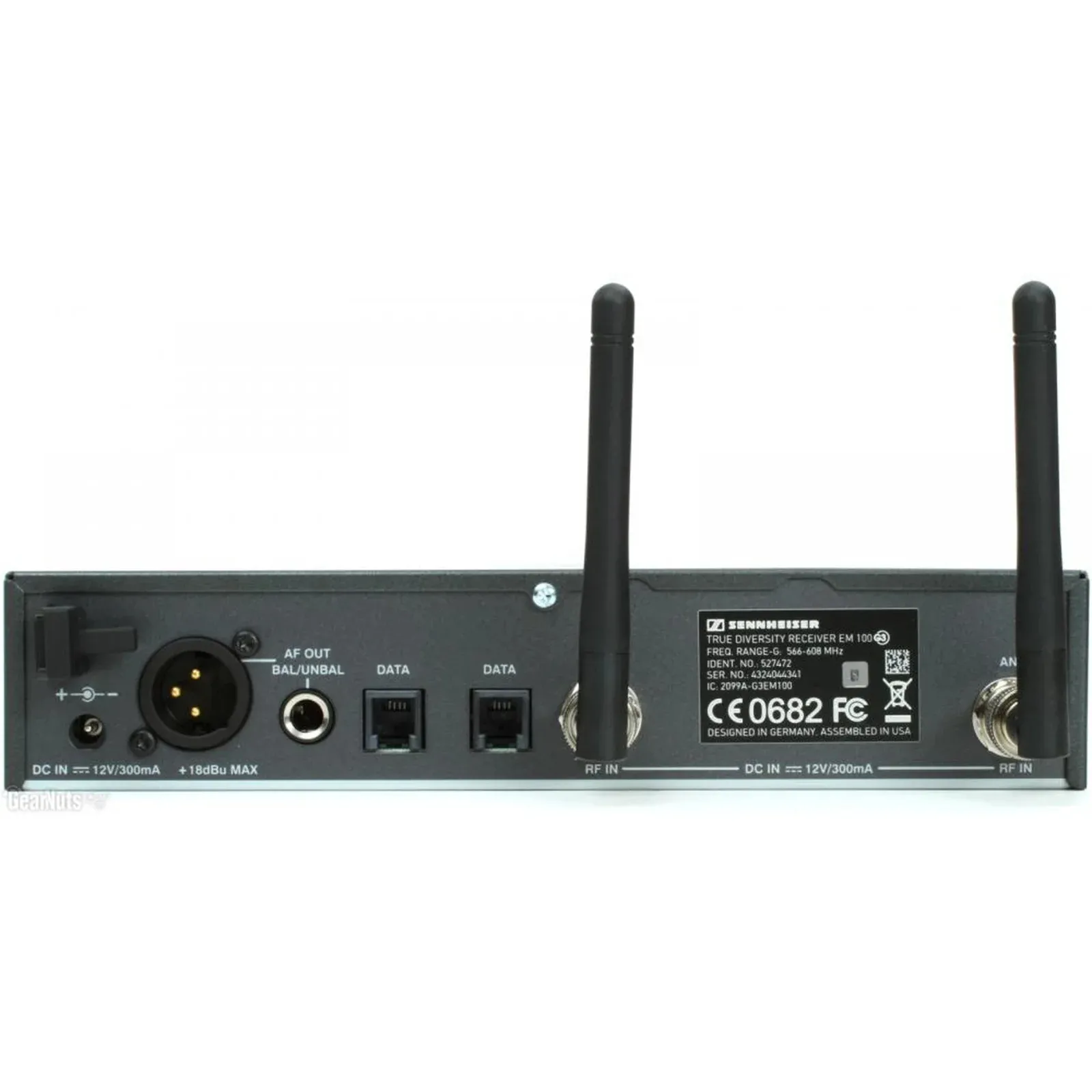 Мікрофонна система Sennheiser EW 135 G3-C-US Підключення: Безпровідне