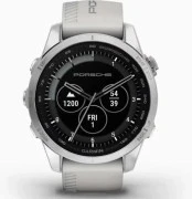 Garmin Epix Pro Gen 2 Sapphire 42mm Porsche Design Silver w. Whitestone Band (010-02802-50)