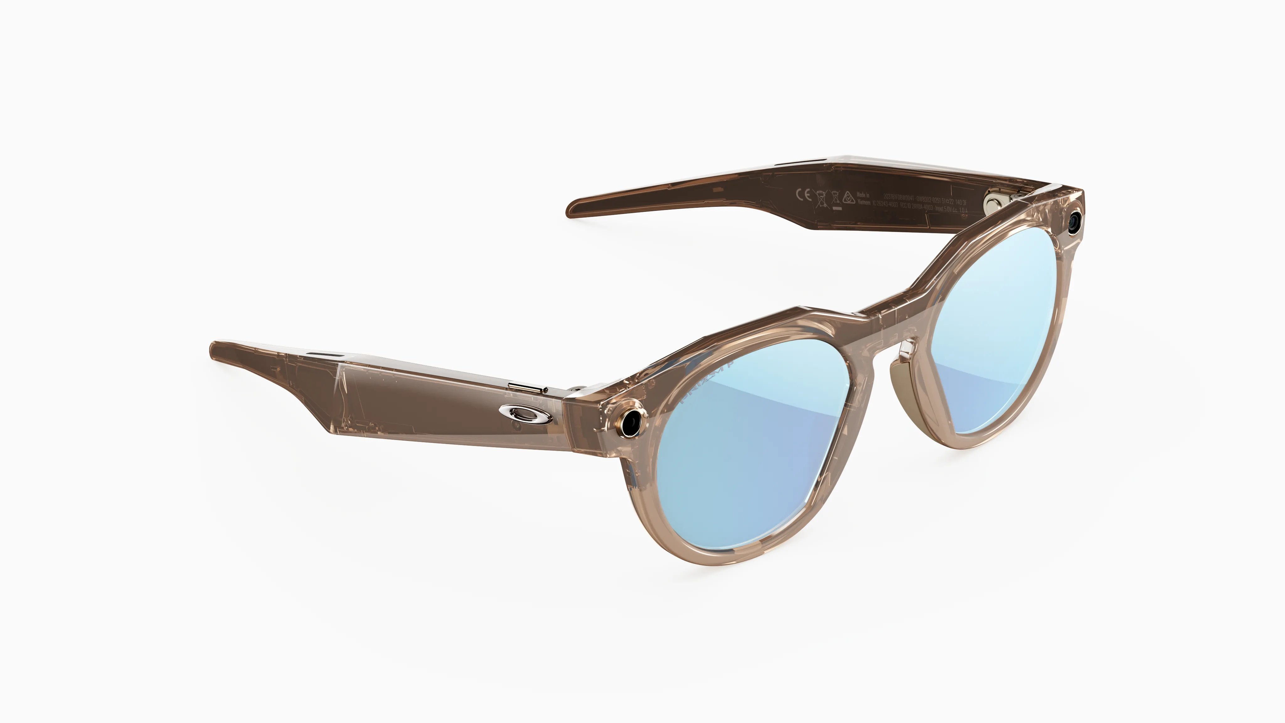 Oakley | Meta HSTN - Brown Smoke Frame / Prizm Deep Water Polarized Lenses (OW8002-0651)