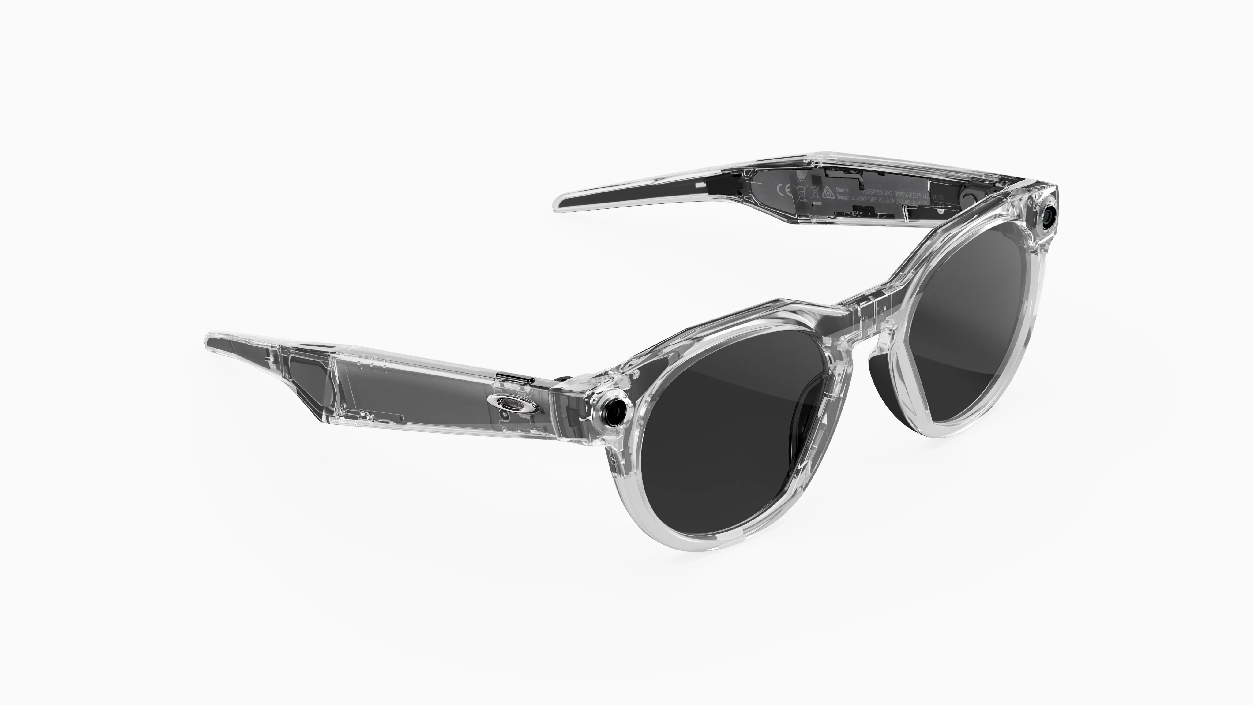 Oakley | Meta HSTN - Clear Frame / Transitions Grey/Transitions Lenses (OW8002‑0551)