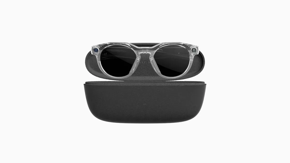 Oakley | Meta HSTN - Clear Frame / Transitions Grey/Transitions Lenses (OW8002‑0551)