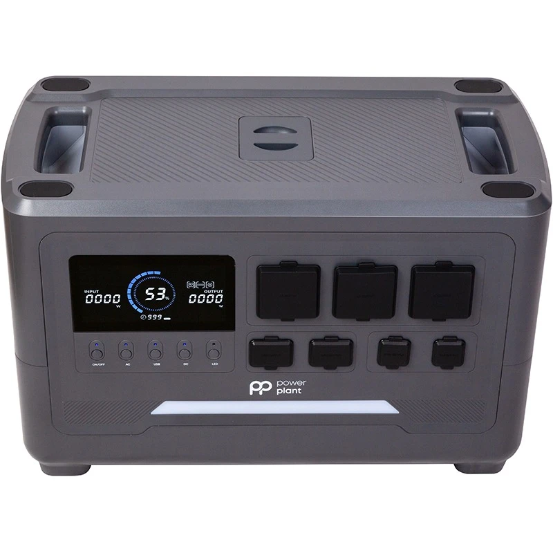 Зарядная станция PowerPlant G24 2048Wh, 2400W (PB931392) (UA) Емкость, мА*ч: нет данных;